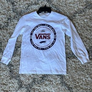 Boys long sleeve Vans